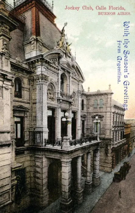 Framed Print : Headquarters of the Jockey Club, Calle Florida, Buenos Aires, Argentina, early 20th century Framed Print : Headquarters of the Jockey Club, Calle Florida, Buenos Aires, Argentina, early 20th century