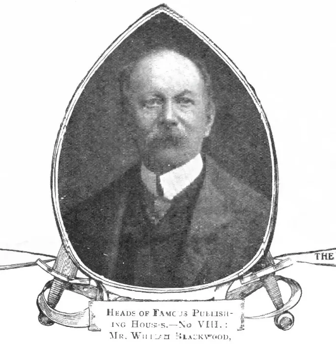 Framed Print : Heads of Famous Publishing Houses. - No. VIII.: Mr. William Blackwood, 1909. Creator: Unknown Framed Print : Heads of Famous Publishing Houses. - No. VIII.: Mr. William Blackwood, 1909. Creator: Unknown