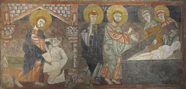The Healing of the Blind Man and the Raising of Lazarus, first half 12th century