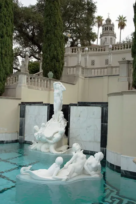 Framed Print : Hearst Castle, California, USA, 2022. Creator: Ethel Davies Framed Print : Hearst Castle, California, USA, 2022. Creator: Ethel Davies