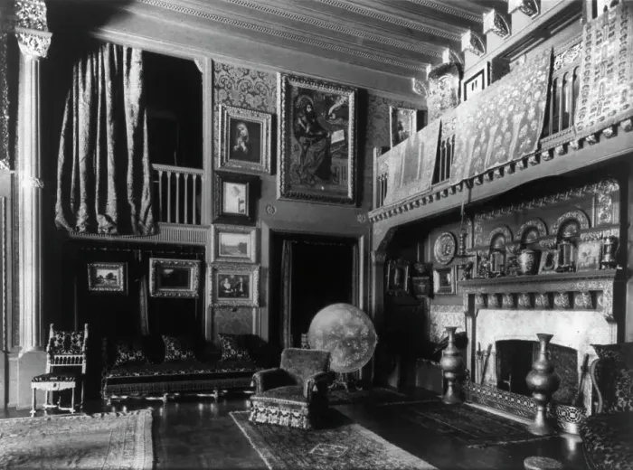 Framed Print : Hearst home, 1400 N.H. Ave. NW, Washington, D.C. 1900?. Creator: Frances Benjamin Johnston Framed Print : Hearst home, 1400 N.H. Ave. NW, Washington, D.C. 1900?. Creator: Frances Benjamin Johnston