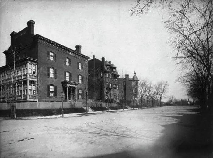 Framed Print : Hearst House, between 1890 and 1950. Creator: Frances Benjamin Johnston