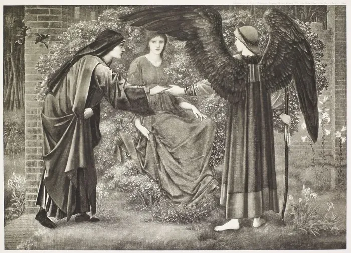 Framed Print : The Heart of the Rose, c1870s, (1900). Creator: Unknown Framed Print : The Heart of the Rose, c1870s, (1900). Creator: Unknown