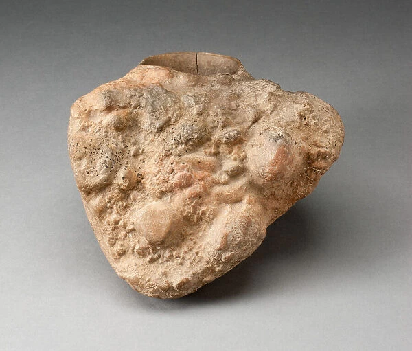 Heart-Shaped Sculpture, A. D. 100  /  1000. Creator: Unknown
