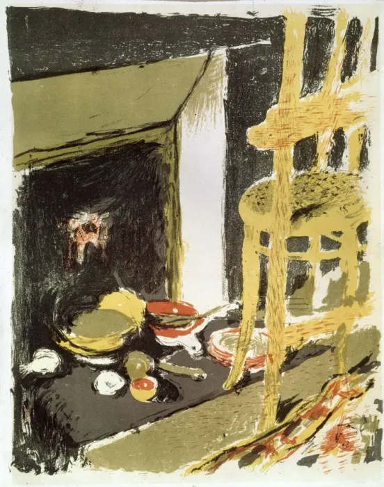 Framed Print : At the Hearth, 1899. Artist: Edouard Vuillard Framed Print : At the Hearth, 1899. Artist: Edouard Vuillard