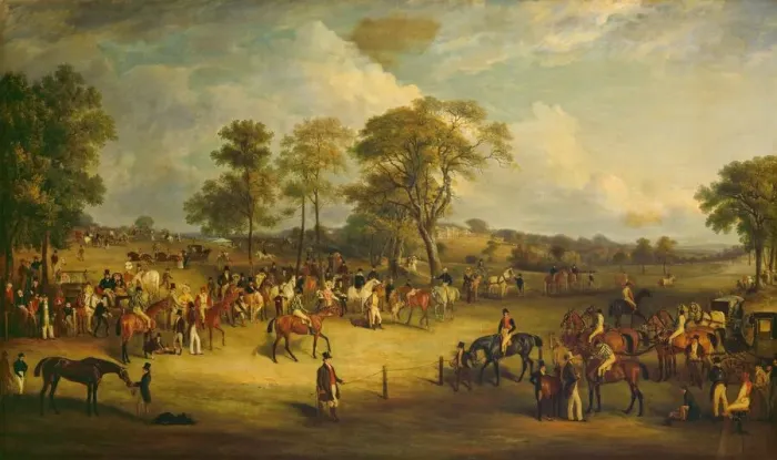 Framed Print : Heaton Park Races, 1829. Creator: John Ferneley Framed Print : Heaton Park Races, 1829. Creator: John Ferneley