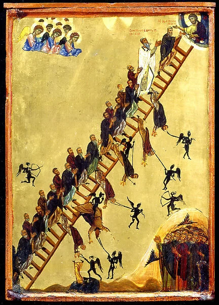 Heavenly Ladder of Saint John Climacus, 12th century