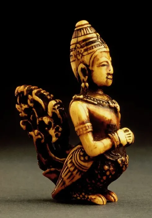 Framed Print : Heavenly Spirit: Karyobinga, 18th century. Creator: Unknown Framed Print : Heavenly Spirit: Karyobinga, 18th century. Creator: Unknown