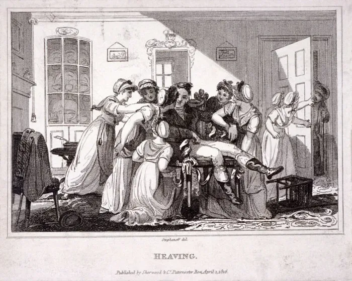 Framed Print : Heaving, 1816 Framed Print : Heaving, 1816