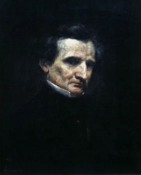 Framed Print : Hector Berlioz, French Romantic composer, 1850. Artist: Gustave Courbet Framed Print : Hector Berlioz, French Romantic composer, 1850. Artist: Gustave Courbet