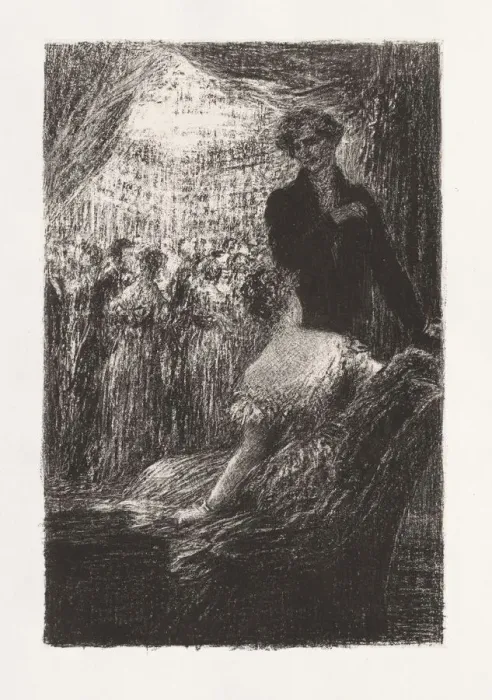 Framed Print : Hector Berlioz, sa vie et ses oevres: Symphonie Fantastique-- Un bal Framed Print : Hector Berlioz, sa vie et ses oevres: Symphonie Fantastique-- Un bal