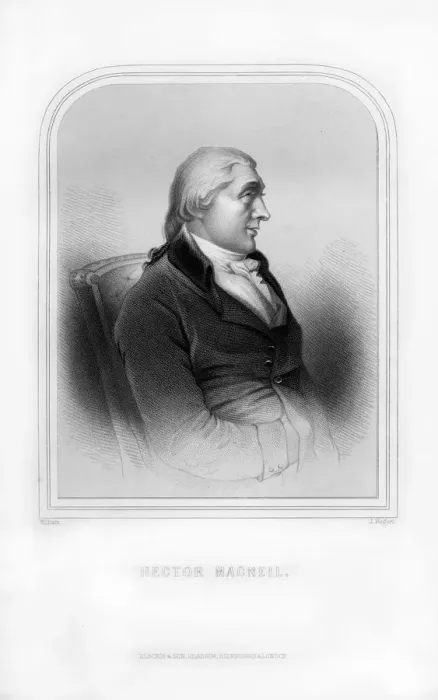 Framed Print : Hector MacNeil, Scottish poet and writer, (1870). Artist: J Rogers Framed Print : Hector MacNeil, Scottish poet and writer, (1870). Artist: J Rogers