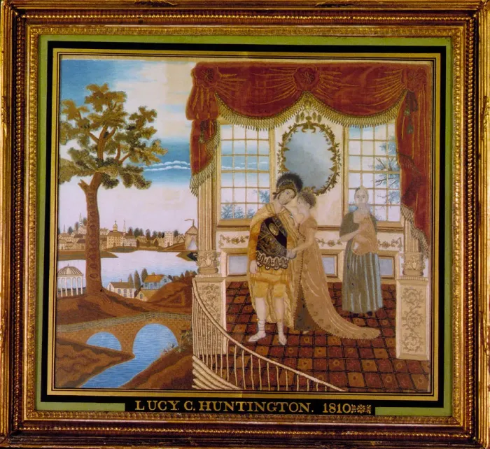 Framed Print : Hector Taking Leave of His Family, 1810. Creator: Lucy C Huntington Framed Print : Hector Taking Leave of His Family, 1810. Creator: Lucy C Huntington