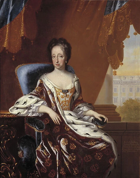 Hedvig Eleonora, Princess of Holstein-Gottorp, Queen of Sweden, late 17th-early 18th century. Creator: David von Krafft