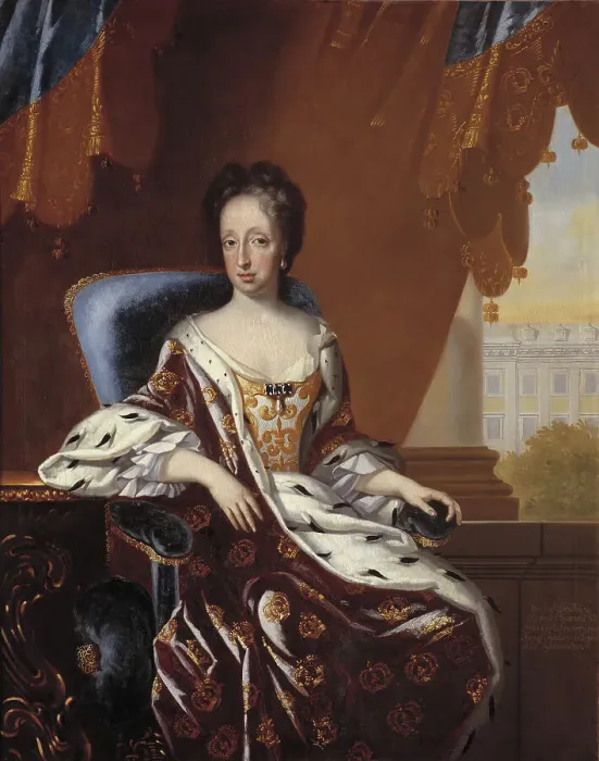 Framed Print : Hedvig Eleonora, Princess of Holstein-Gottorp, Queen of Sweden, late 17th-early 18th century. Creator: David von Krafft Framed Print : Hedvig Eleonora, Princess of Holstein-Gottorp, Queen of Sweden, late 17th-early 18th century. Creator: David von Krafft