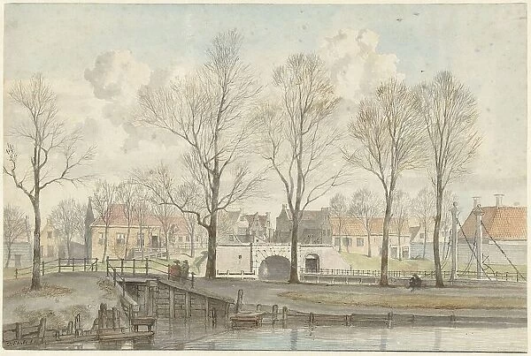 De Heerenpoort in Leiden (?), 1734-1781. Creator: Jan Ekels the Elder