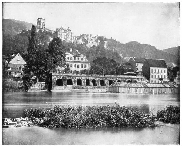 Heidelberg Castle, Germany, late 19th century. Artist: John L Stoddard