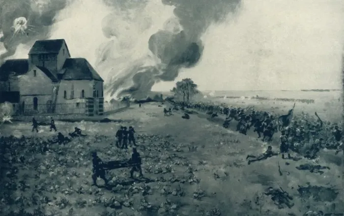Framed Print : On the Heights above Lenharee - Fighting Before and After The Battle of the Marne Framed Print : On the Heights above Lenharee - Fighting Before and After The Battle of the Marne