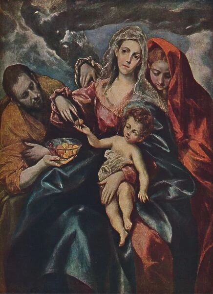 Heilige Familie, (The Holy Family), c1590, (1938). Artist: El Greco