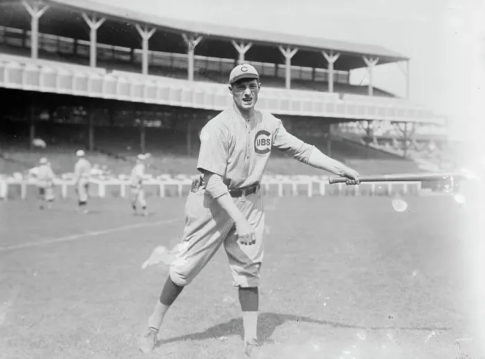 Framed Print : Heinie Zimmerman, Chicago, NL (baseball), 1910. Creator: Bain News Service Framed Print : Heinie Zimmerman, Chicago, NL (baseball), 1910. Creator: Bain News Service