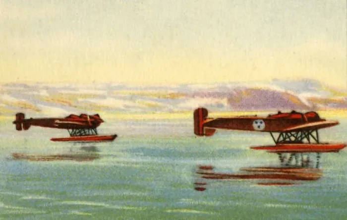 Framed Print : Heinkel HE 5 seaplanes used in the search for Umberto Nobile, North Pole, 1928, (1932) Framed Print : Heinkel HE 5 seaplanes used in the search for Umberto Nobile, North Pole, 1928, (1932)