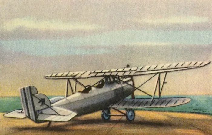 Framed Print : Heinkel HD 22b training plane, 1920s, (1932). Creator: Unknown Framed Print : Heinkel HD 22b training plane, 1920s, (1932). Creator: Unknown