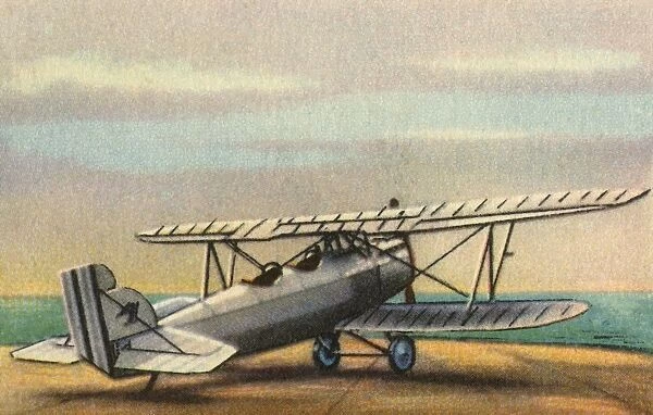 Heinkel HD 22b training plane, 1920s, (1932). Creator: Unknown