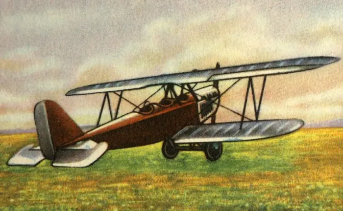 Framed Print : Heinkel HD 29 biplane, 1920s, (1932). Creator: Unknown Framed Print : Heinkel HD 29 biplane, 1920s, (1932). Creator: Unknown