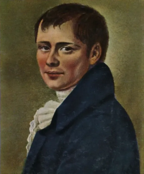 Framed Print : Heinrich von Kleist 1777-1811. - Gemalde von Graff, 1934 Framed Print : Heinrich von Kleist 1777-1811. - Gemalde von Graff, 1934