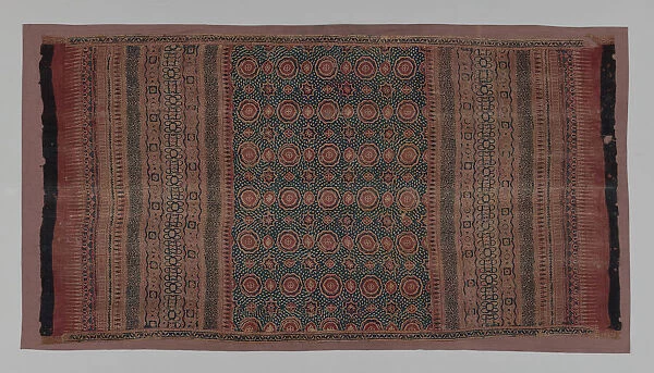 Heirloom Textile, India, 17th  /  18th century. Creator: Unknown