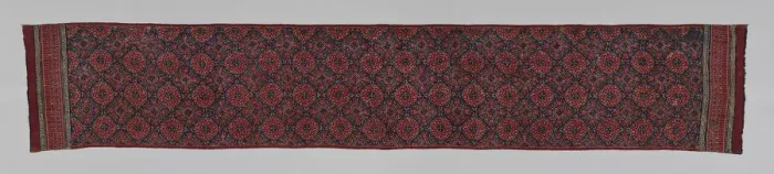 Framed Print : Heirloom Textile, India, Early 17th / early 18th century. Creator: Unknown Framed Print : Heirloom Textile, India, Early 17th / early 18th century. Creator: Unknown