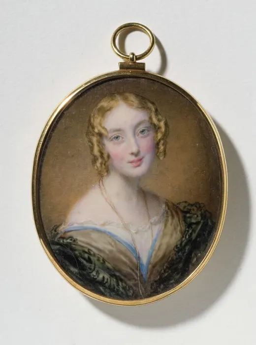 Framed Print : Helen Fraser, born Coloquhoun Campbell, early-mid 19th century. Creator: Christina Robertson Framed Print : Helen Fraser, born Coloquhoun Campbell, early-mid 19th century. Creator: Christina Robertson