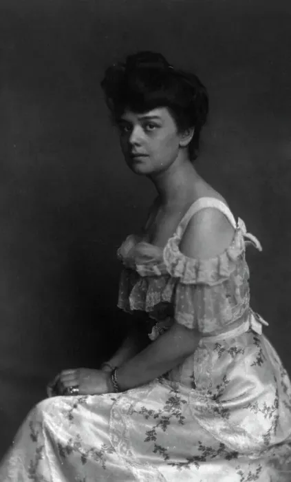 Framed Print : Helen Hay, three-quarter length portrait, seated, facing left, n.d.. Creator: Frances Benjamin Johnston Framed Print : Helen Hay, three-quarter length portrait, seated, facing left, n.d.. Creator: Frances Benjamin Johnston