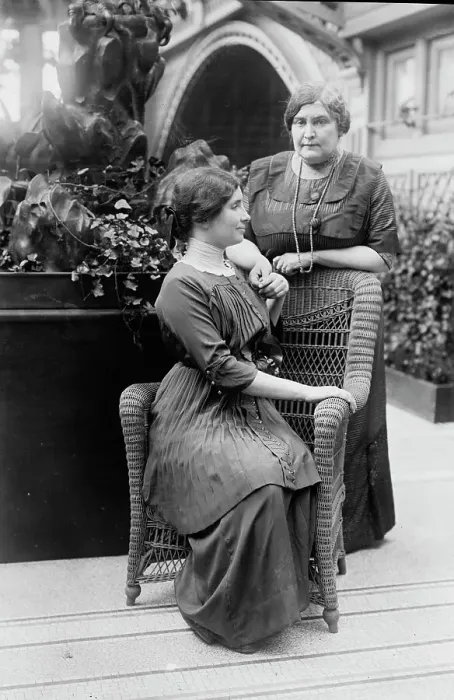 Framed Print : Helen Keller & Mrs. Macy, 1913. Creator: Bain News Service Framed Print : Helen Keller & Mrs. Macy, 1913. Creator: Bain News Service