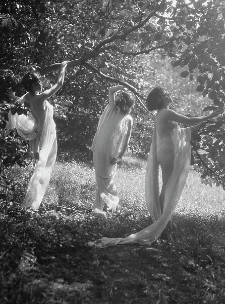 Helen Moeller dancers, between 1915 and 1922. Creator: Arnold Genthe