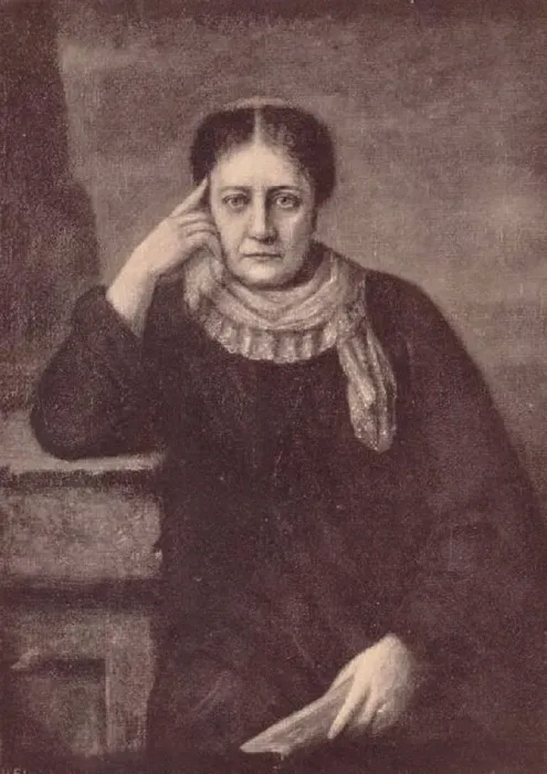 Framed Print : Helena Blavatsky (1831-1891), 1886 Framed Print : Helena Blavatsky (1831-1891), 1886