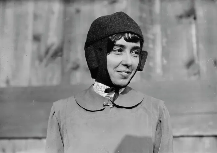 Framed Print : Helene Dutrieu, 1911. Creator: Bain News Service Framed Print : Helene Dutrieu, 1911. Creator: Bain News Service