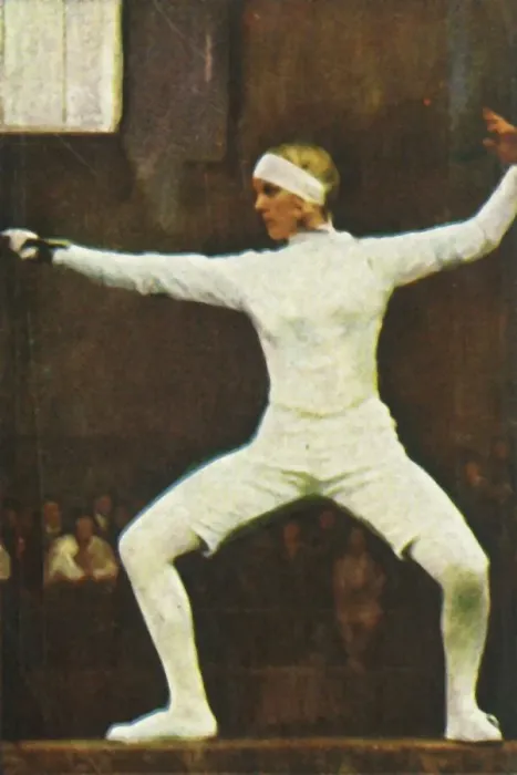 Framed Print : Helene Mayer, German world champion fencer, 1928. Creator: Unknown Framed Print : Helene Mayer, German world champion fencer, 1928. Creator: Unknown
