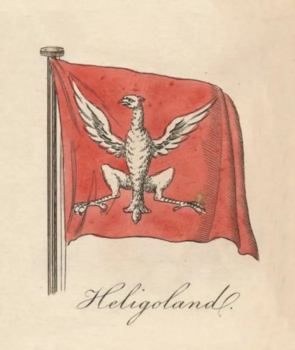 Framed Print : Heligoland, 1838 Framed Print : Heligoland, 1838