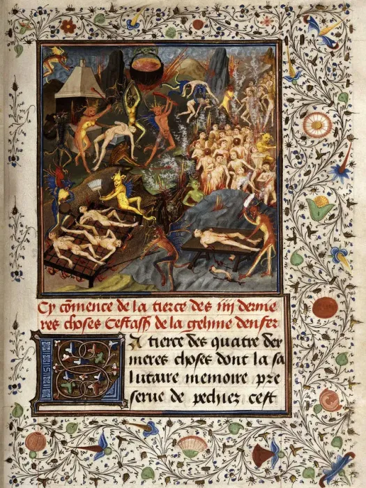 Framed Print : The Hell, after 1454 Framed Print : The Hell, after 1454