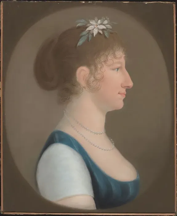 Framed Print : Hellene von Sleben, c. 1800. Creator: Unknown Framed Print : Hellene von Sleben, c. 1800. Creator: Unknown