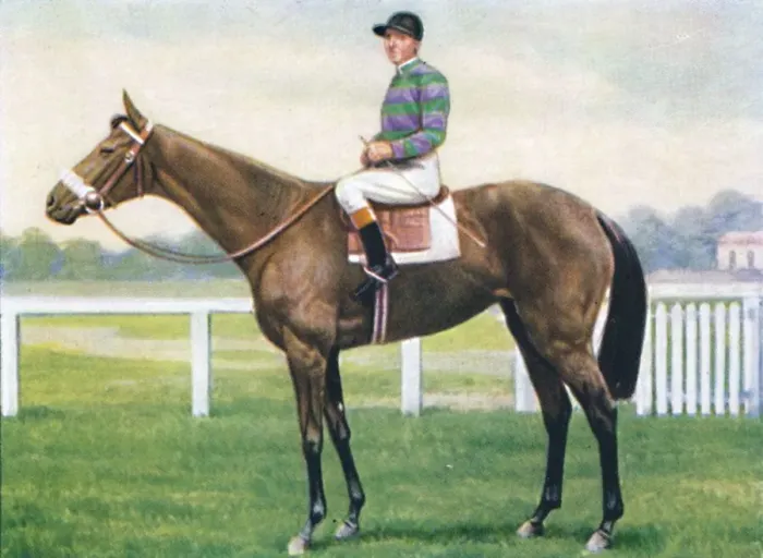 Framed Print : Helleniqua, Jockey: B. Guimard, 1939 Framed Print : Helleniqua, Jockey: B. Guimard, 1939