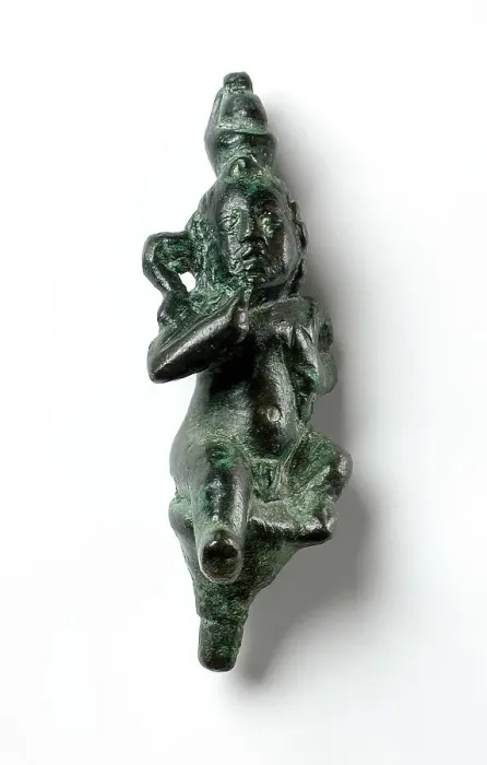 Framed Print : Hellenizing Figure of Horus the Child, Greco-Roman Period (300 BCE-200 CE) or later. Creator: Unknown Framed Print : Hellenizing Figure of Horus the Child, Greco-Roman Period (300 BCE-200 CE) or later. Creator: Unknown