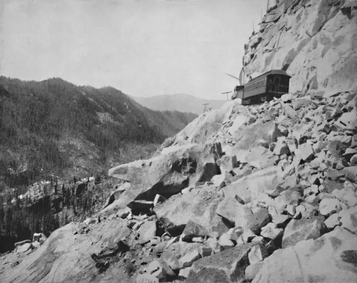 Framed Print : Hellgate, in Colorado, 19th century Framed Print : Hellgate, in Colorado, 19th century
