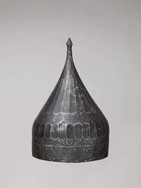 Helmet, Iranian, probably 15th century. Creator: Unknown