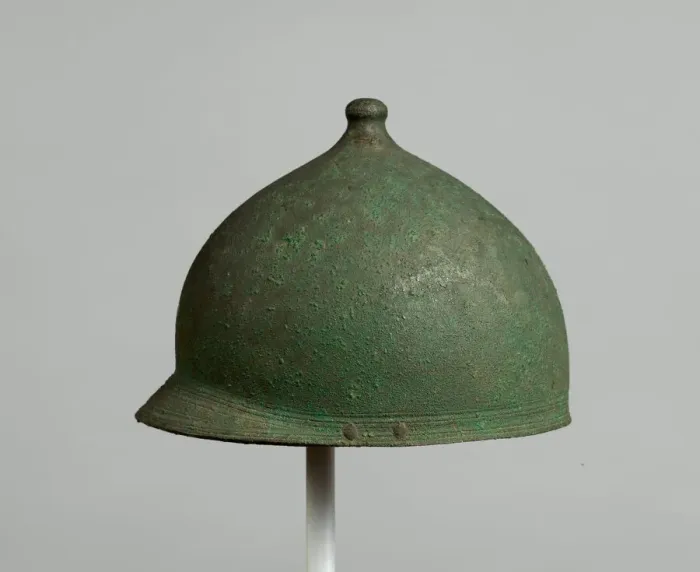 Framed Print : Helmet of the Montefortino Type, Etruscan, late 4th-early 3rd century B. C Framed Print : Helmet of the Montefortino Type, Etruscan, late 4th-early 3rd century B. C