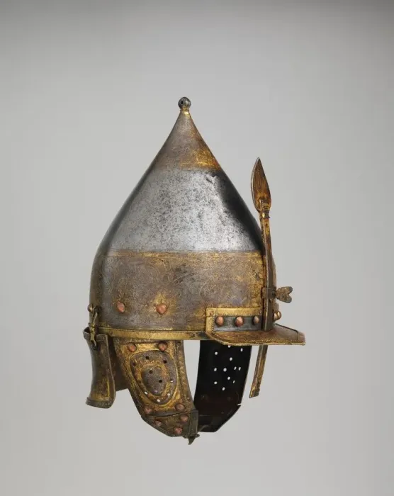 Framed Print : Helmet, possibly Turkish, Istanbul, in the style of Turkman armour, ca. 1500-1525 Framed Print : Helmet, possibly Turkish, Istanbul, in the style of Turkman armour, ca. 1500-1525