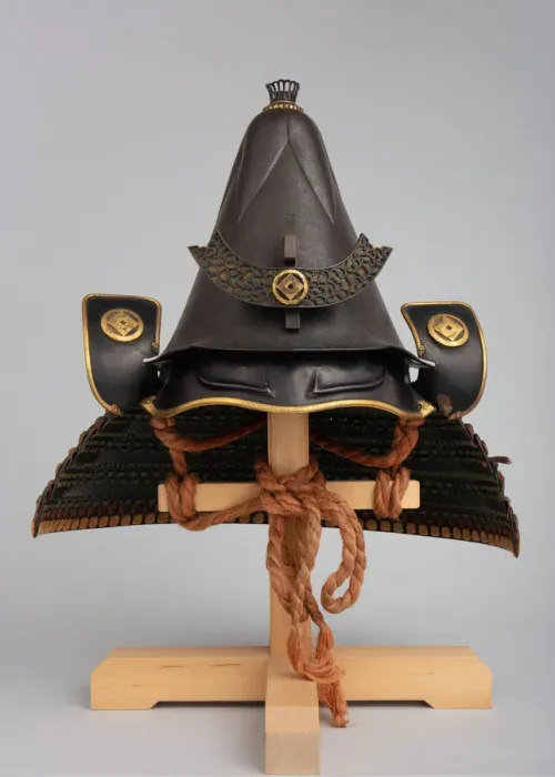 Framed Print : Helmet in the Shape of an Eggplant, Japanese, 17th century. Creator: Saotome Ietada Framed Print : Helmet in the Shape of an Eggplant, Japanese, 17th century. Creator: Saotome Ietada