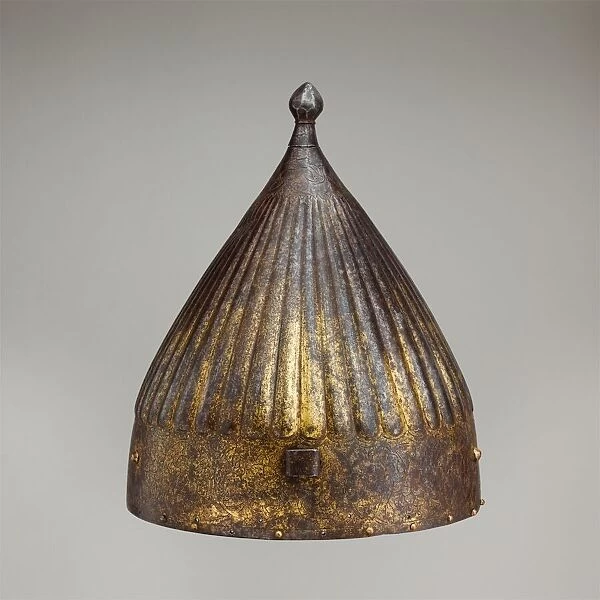 Helmet, Turkish, ca. 1550-1600. Creator: Unknown