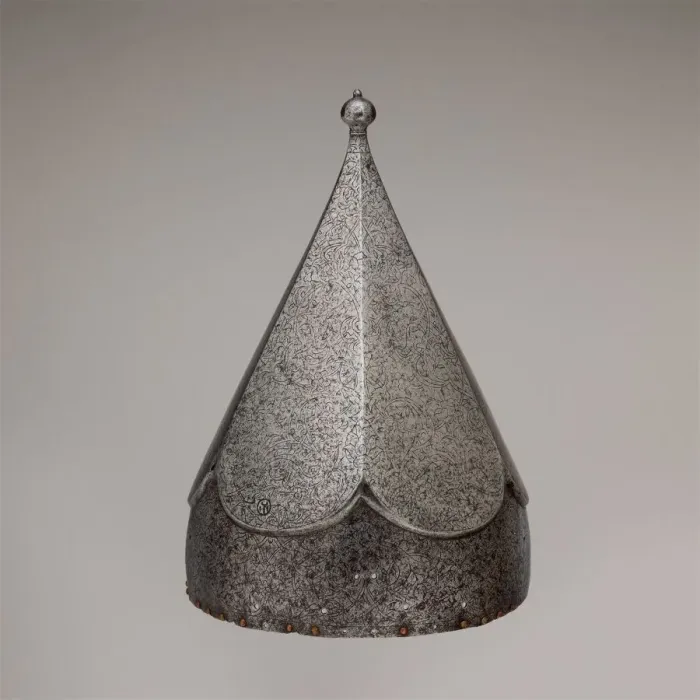 Framed Print : Helmet, Turkish, ca. 1580. Creator: Unknown Framed Print : Helmet, Turkish, ca. 1580. Creator: Unknown